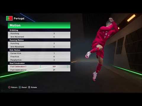 Cloth Physics Mod for #PES2021 New Celebration ⚽🔥