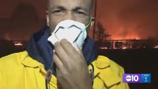 Kincade Fire, PG&E power shutoffs, extreme winds across California