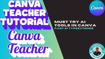 Must Try AI Tools in Canva Part 21 TypeExtrude