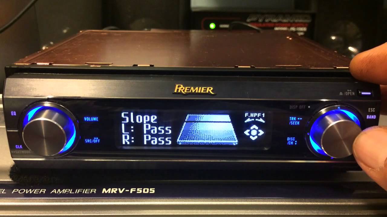 Going through the functions on my pioneer premiere DEHP800PRS YouTube