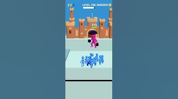 Join Clash 3D Level - 198 #gameplay #shorts #joinclash #joinblobclash3d  #android #youshort #short