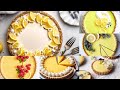 Как украсить лимонные тарты | как красиво сфотографировать выпечку 📸 | Cakes decorating ideas