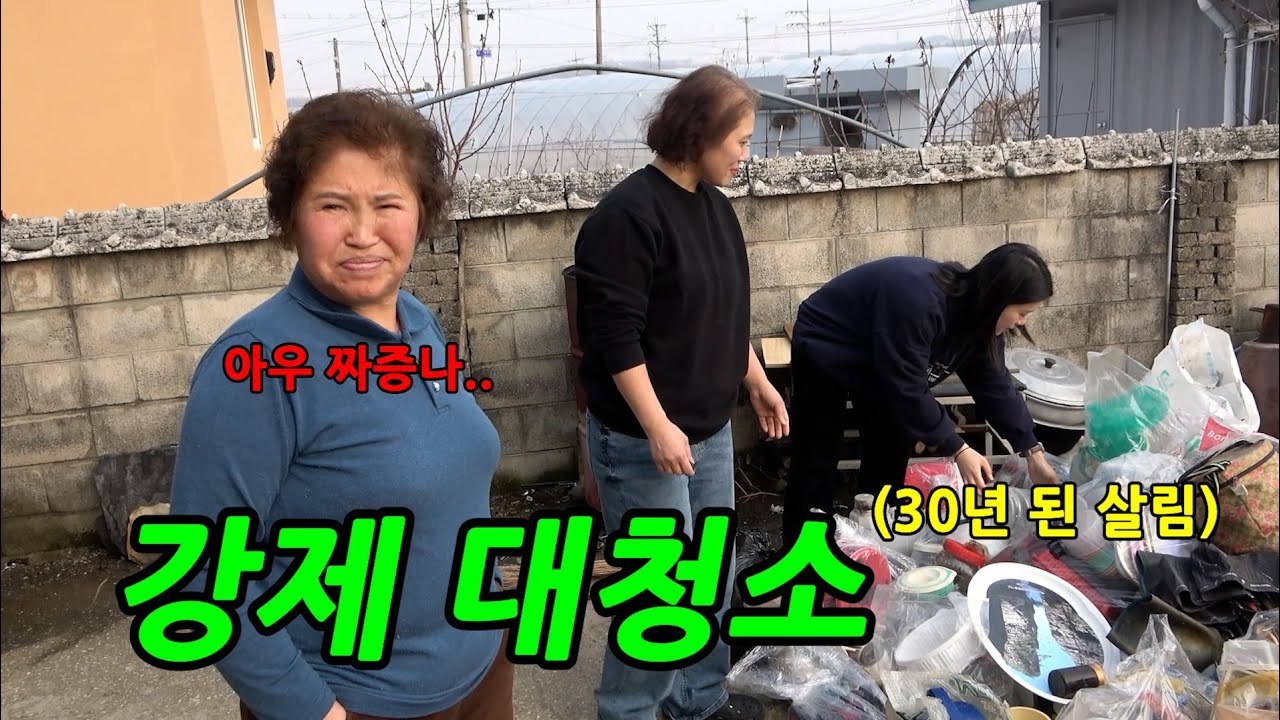 딸이랑 며느리가 살림을 다 갖다버린다면?