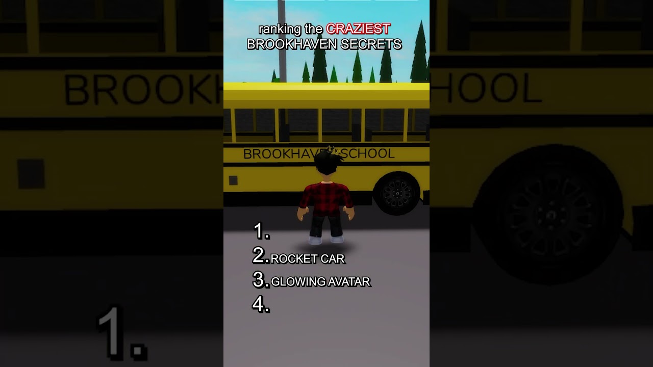 ¡RANKING de los SECRETOS MÁS LOCOS de Brookhaven! 🤪 #roblox #brookhaven