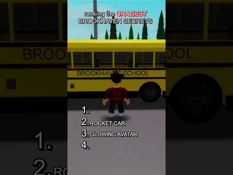 ¡RANKING de los SECRETOS MÁS LOCOS de Brookhaven! 🤪 #roblox #brookhaven