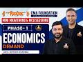 CMA Foundation | Demand | Economics Revision | L 1 | June 26 | Adv. Dipesh Sharma