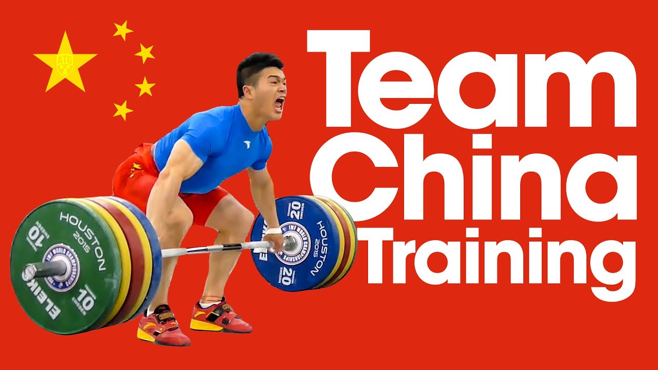 🇨🇳 Team China 🇨🇳 Training Hall Full Session with Lu Xiaojun 200kg Clean & Jerk, Tian Tao 215kg Clean