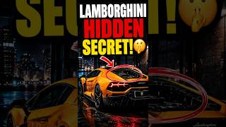 The Shocking Lamborghini Hidden Secret! 🤫
