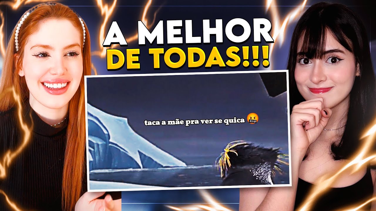 REACT | Melhores Perólas da Dublagem Brasileira por 8 minutos e 51 segundos | CR Reacts