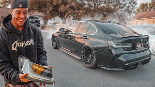 I INSTALLED CLEAR TAIL LIGHTS FOR MY BMW G80 M3