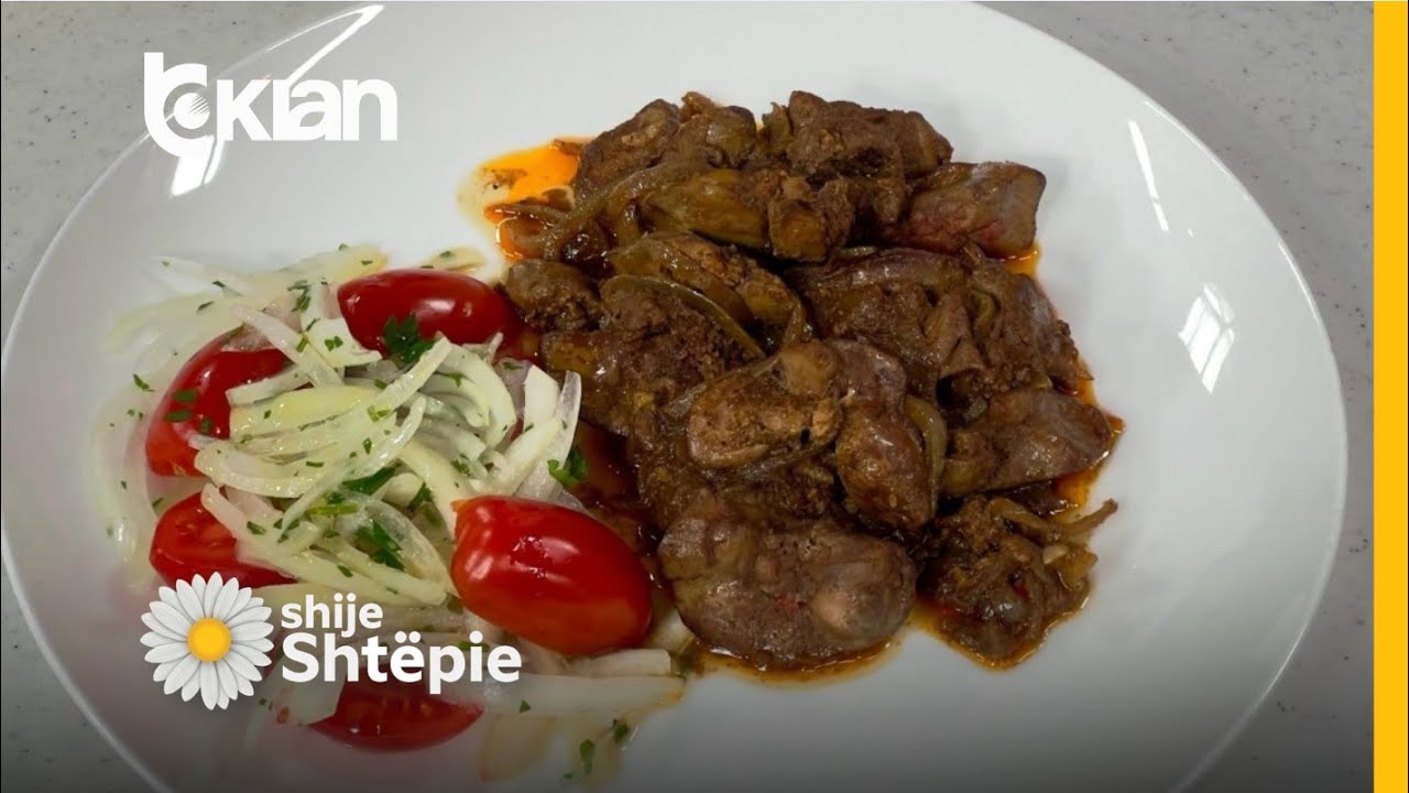 Shije Shtëpie - Mëlçi pule me qepë, hudhra dhe dafinë nga Znj. Vjollca - Tv Klan