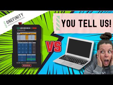 Did you know you can use a computer just like the Redline HMI? | Onefinity CNC