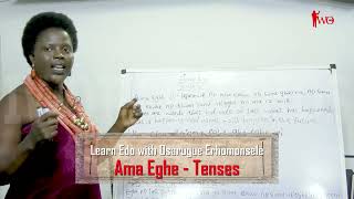 Edo Class, Lesson 13 (Tenses)