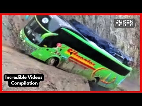 Dangerous Bus Drive  | Incredible Videos 2022 | Jukin Media