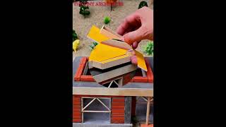 From Foundation to Dream Villa: The Ultimate Miniature Build! 🏗️🎨🏡