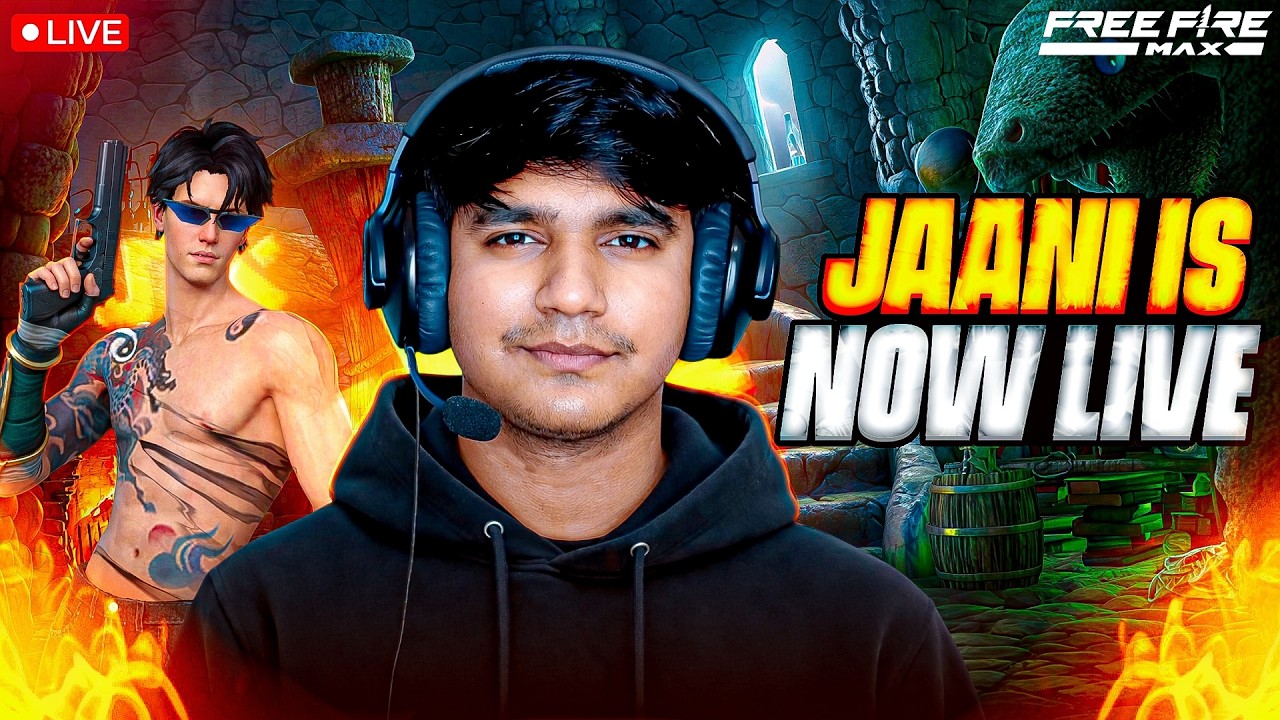 🔴[HI] Free fire live||  JAANI LIVE || aaj hoga GRANDMASTER|| Fun Customs