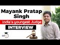Mayank pratap singh  indias youngest judge  how to prepare for rajasthan judicial services rjs