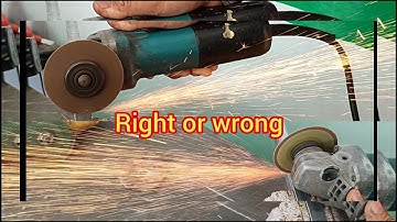 Cắt máy lửa bay về trước hay bay vô người là đúng -khi cắt sắt bằng máy cắt cầm tay lmáy cắt cầm tay