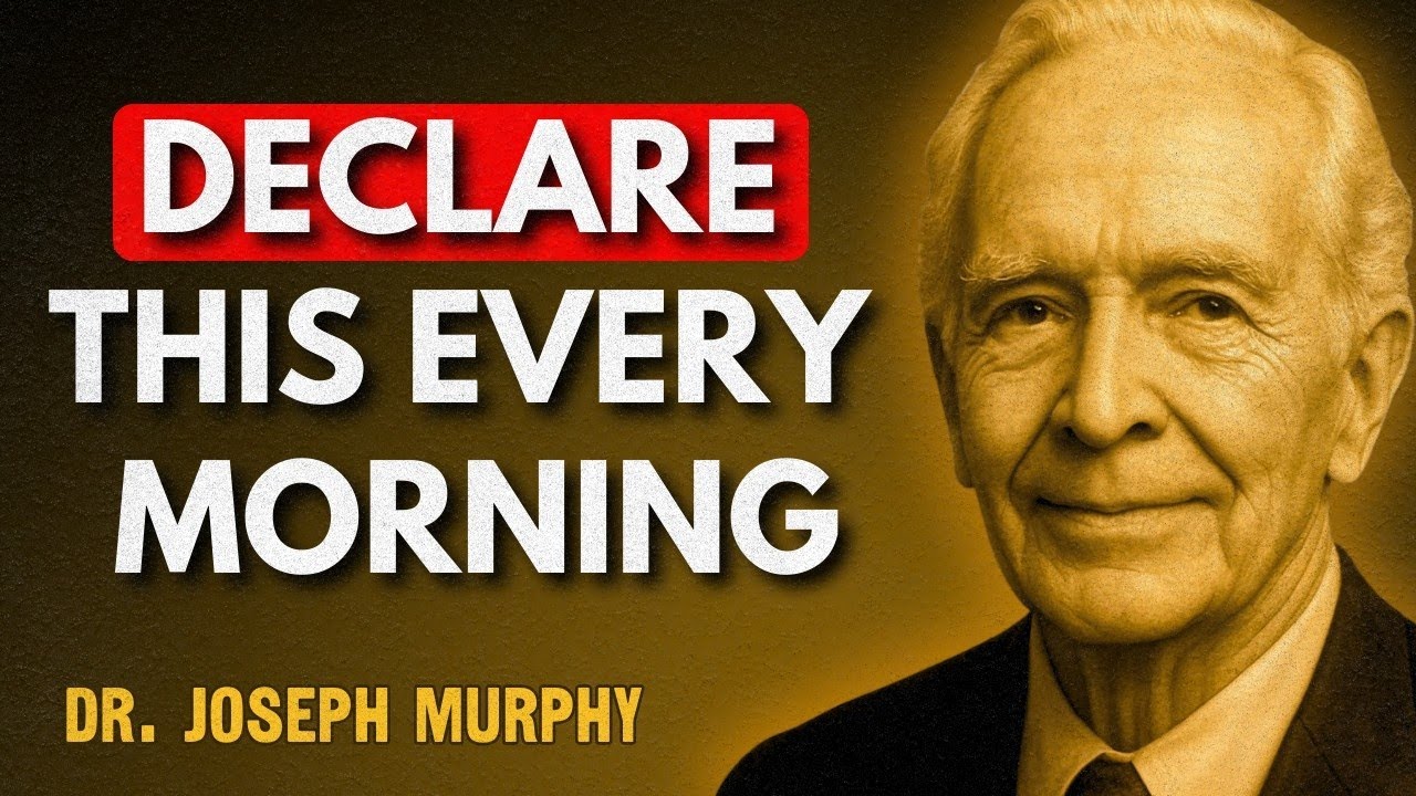 Declare This Once Every Morning and Wealth Will Flow | Joseph Murphy