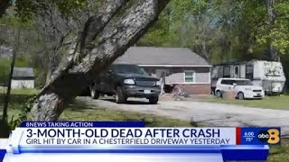 'Horrific' driveway crash kills 3-month-old in Chesterfield; advocates say incidents 'happen in a sp
