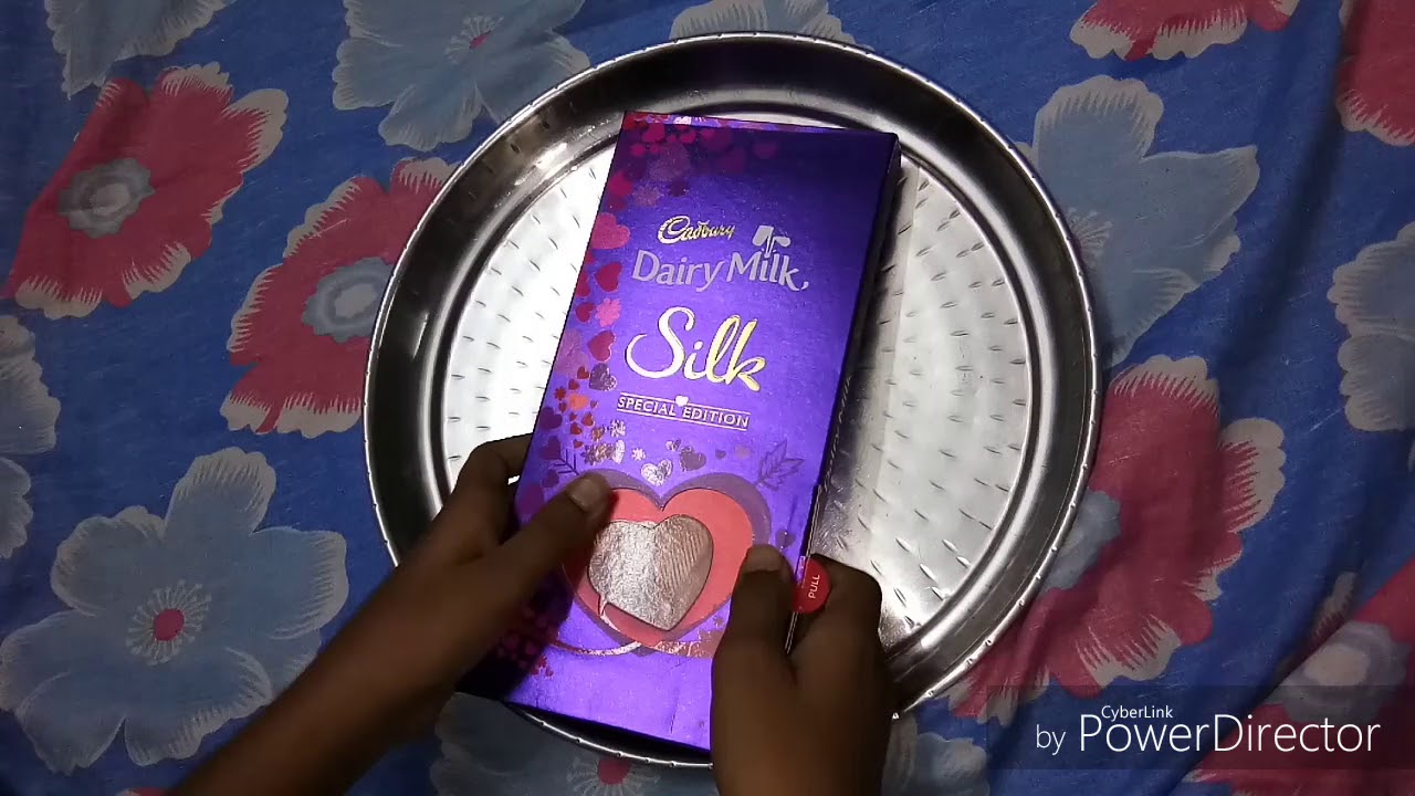 Unboxing of dairy milk silk Valentine's Day special edition YouTube