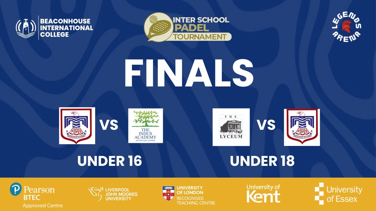 Final - Inter School Padel Tournament