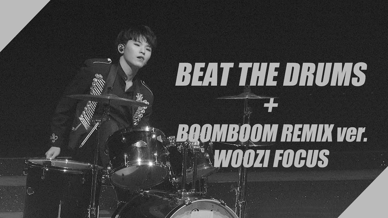 [4K] 171229 BEAT THE DRUMS! 가요대축제 드럼+붐붐(remix ver.) (우지focus.)