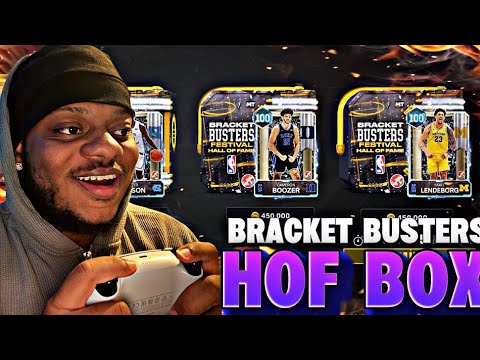I OPENED THE NEW INSANE BRACKET BUSTERS 100 OVR HALL OF FAME BOX IN NBA ...