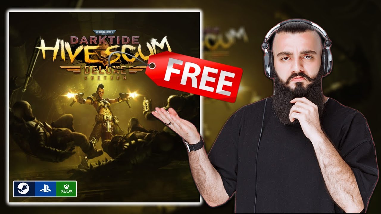 How to Get Warhammer 40k Darktide Hive Scum Class Deluxe Edition for FREE (PS5, Xbox, PC)✅100% Legit