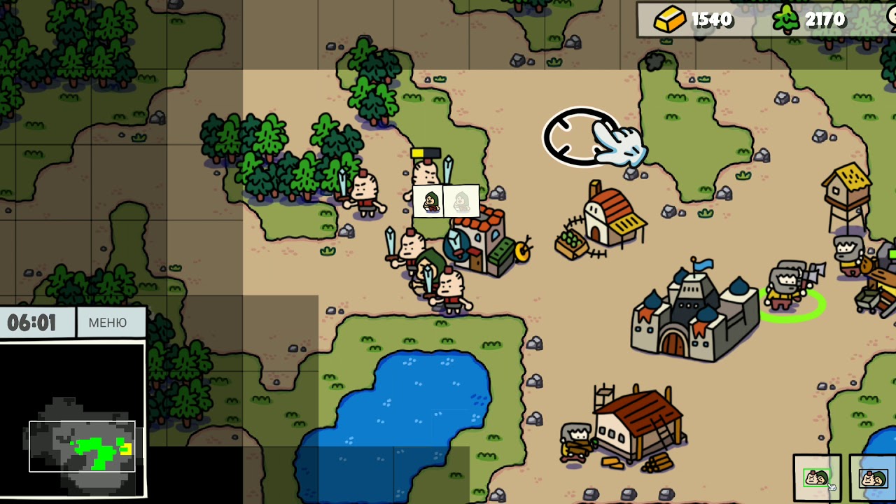 Cartoon craft или "казаки" на Андроид