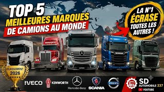TOP 5 BEST TRUCK BRANDS IN THE WORLD IN 2026: THE #1 CRUSHES ALL THE OTHERS!