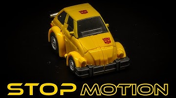 BUMBLEBEE Studio Series 86 Transformers Stop Motion