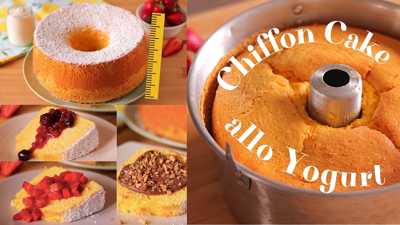 CHIFFON CAKE ALLO YOGURT di Lorenzo