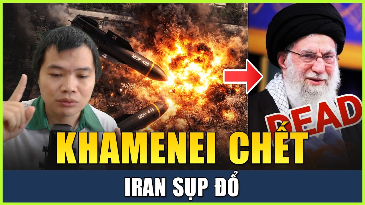 Khamenei Chính Thức Bị Tiêu Diệt, Dân Iran Ăn Mừng, IRGC Lập Lãnh Tụ Mới, Iran Sụp Đổ?
