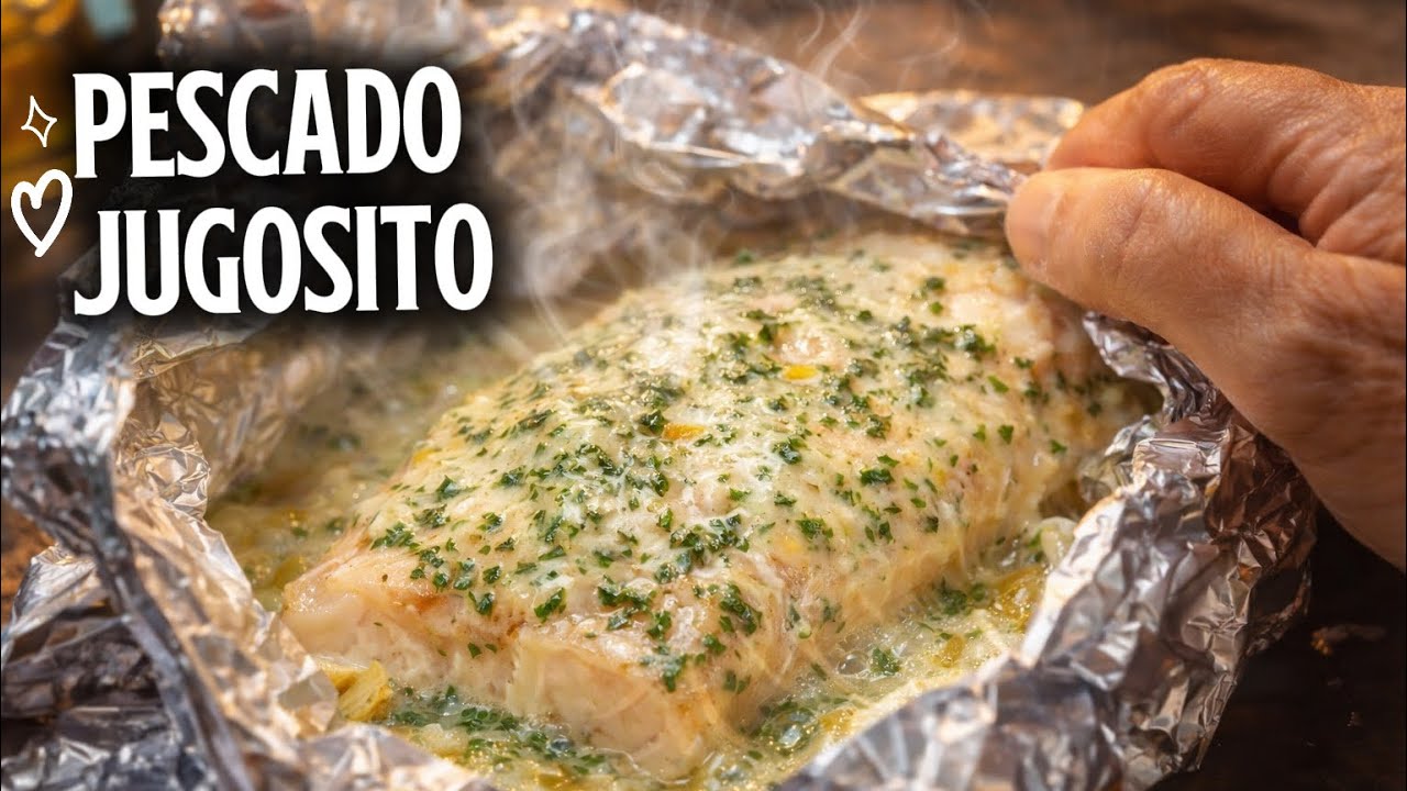 PESCADO JUGOSITO Empapelado Base   #comida  #cuaresma #食物 