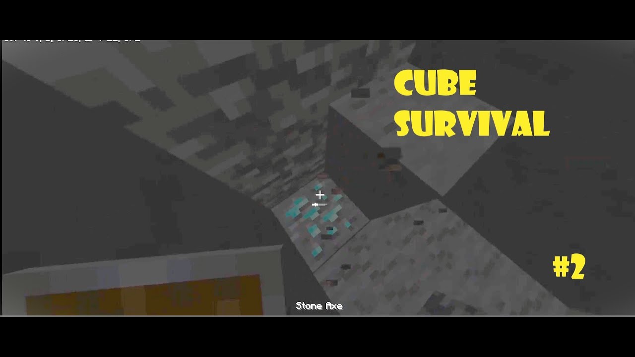 I FOUND MY FIRST DIAMOND IN CUBE SURVIVAL #2 | MINECRAFT - YouTube