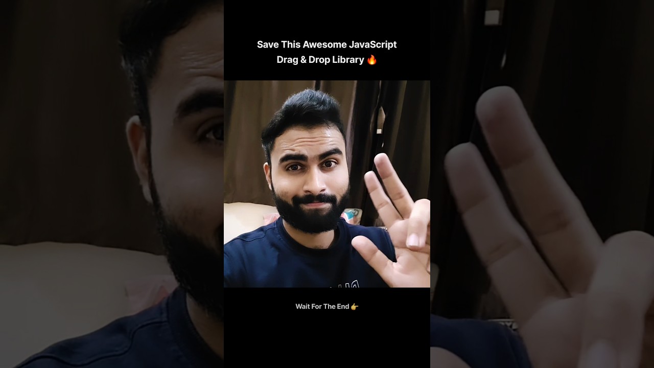 Best JavaScript Drag & Drop Library 🔥 #html #css #javascript #webdevelopment #programming