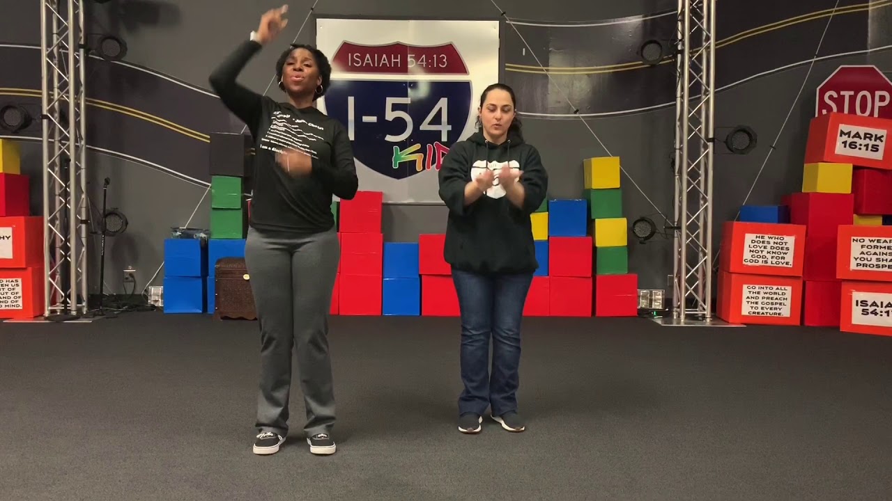 I-54 Kids church: Scripture Moves: Psalm 119 130