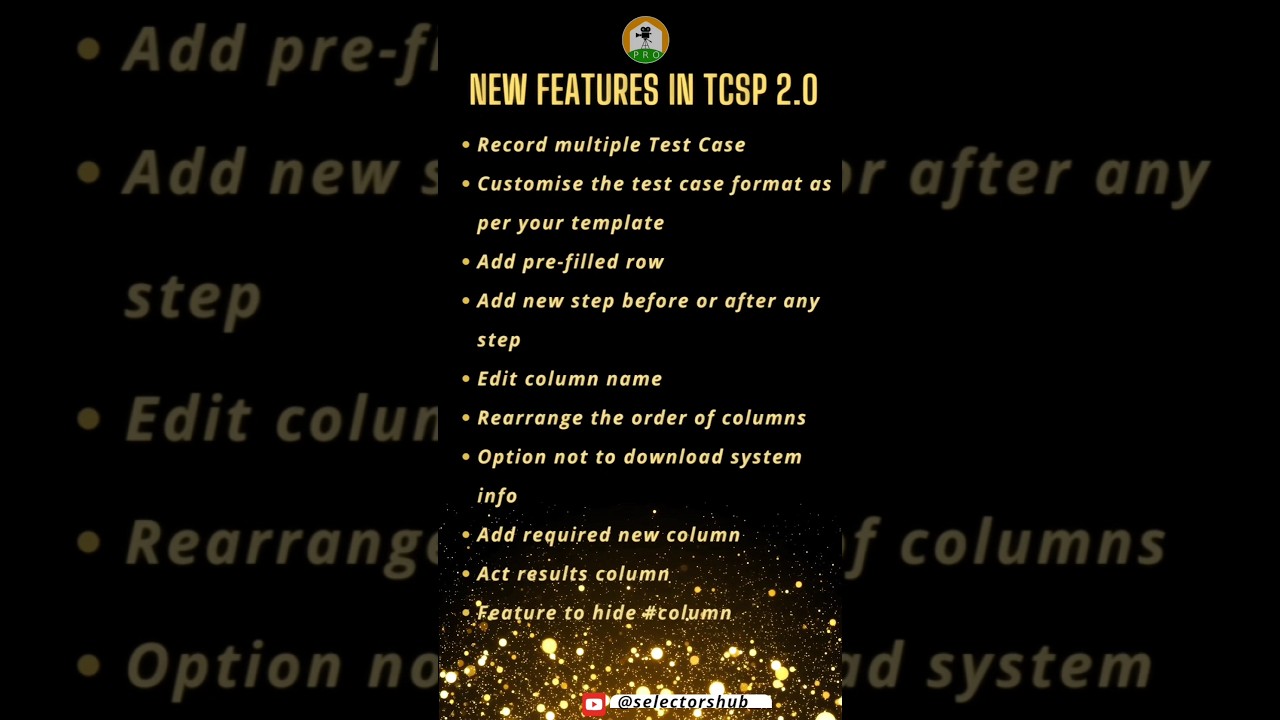 TCSP 2.0 ⏩ Increase your productivity 