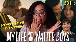 JACKIE AND COLE HIVE MAKE SOME NOISE!!!!! My Life With Walter Boys Season 3 reaction (EP 1-5)