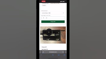 How to register with Kickstarter and pledge to a project.