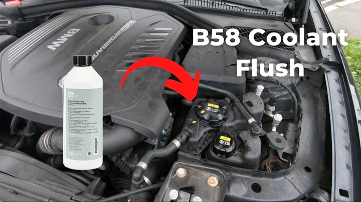 BMW B58 M240i Main Reservoir Coolant Flush DIY