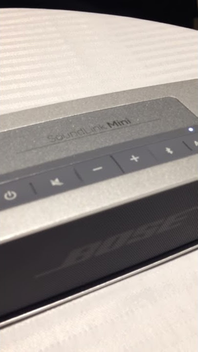 Bose SoundLink Mini Bluetooth Speaker Audio Sample