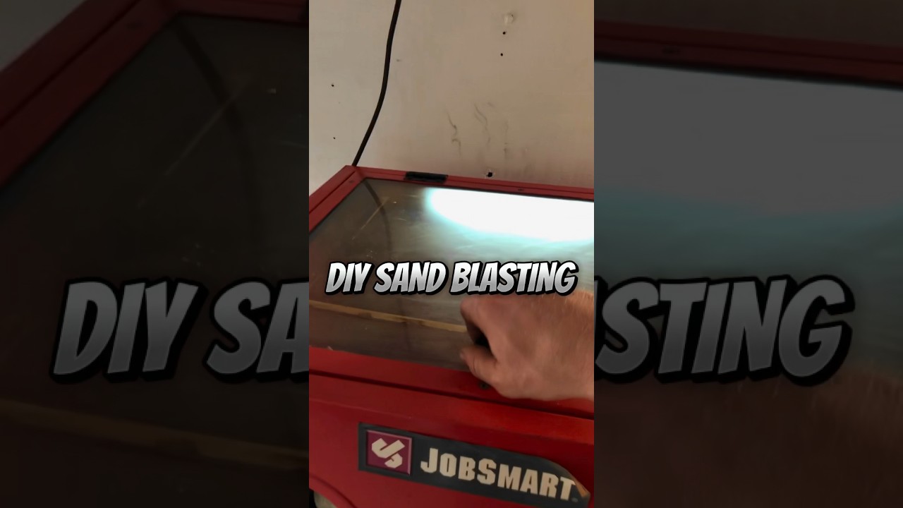 Testing my $50 2nd 🤚 sand blaster 👀 