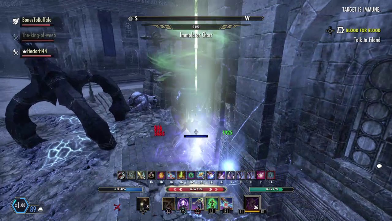 ESO 2v4 with Bones YouTube