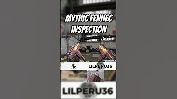 CODM Call of Duty Mobile Fennec Mythic Inspection #shorts