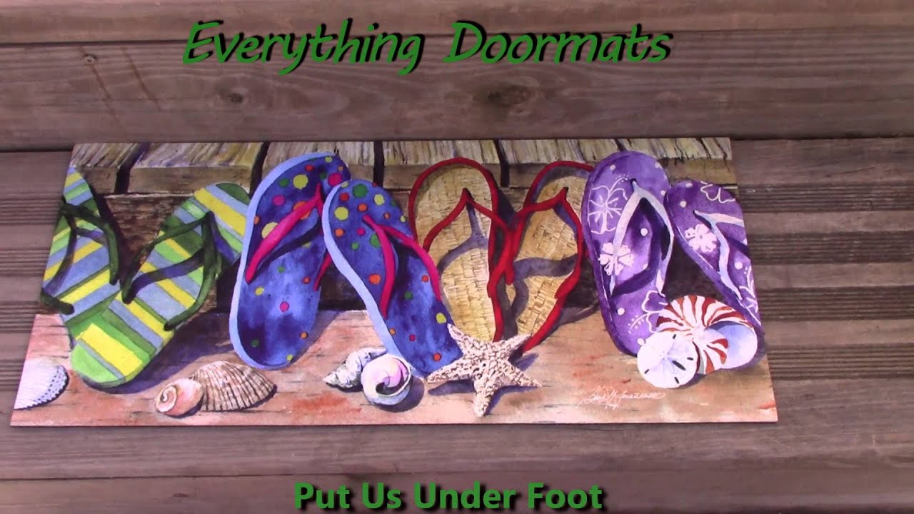 Sassafras Summertime Switch Mats 10 x 22 Insert Doormats YouTube