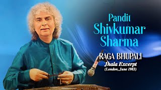Pandit Shivkumar Sharma ~ Raga Bhupali - Jhala Excerpt (london, June 1983)