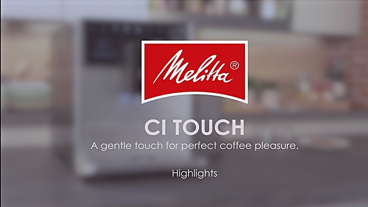 Melitta Cafetera CI Touch Plata F630-101
