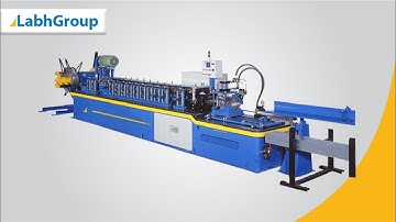 Metal ceiling grid making machine | Automatic metal ceiling grid manufacturing machine | Labh Group